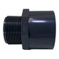 PVC Skarvemuffe 50*63*1 1/2"
