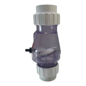 PVC kontraventil klar med magnet 2" CS