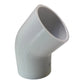 PVC Vinkel 45gr 2 1/2" hun CS