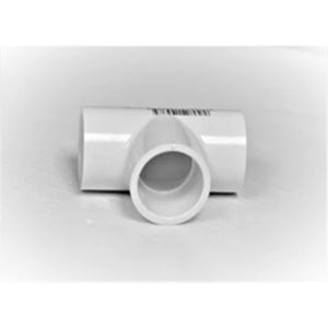 PVC T-rør 1" hun CS