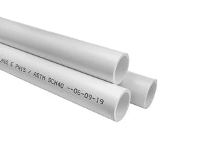 PVC-rør hvidt 2"