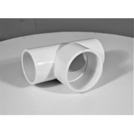 PVC T-rør 1 1/2"/ 1 1/2"/ 2" hun CS