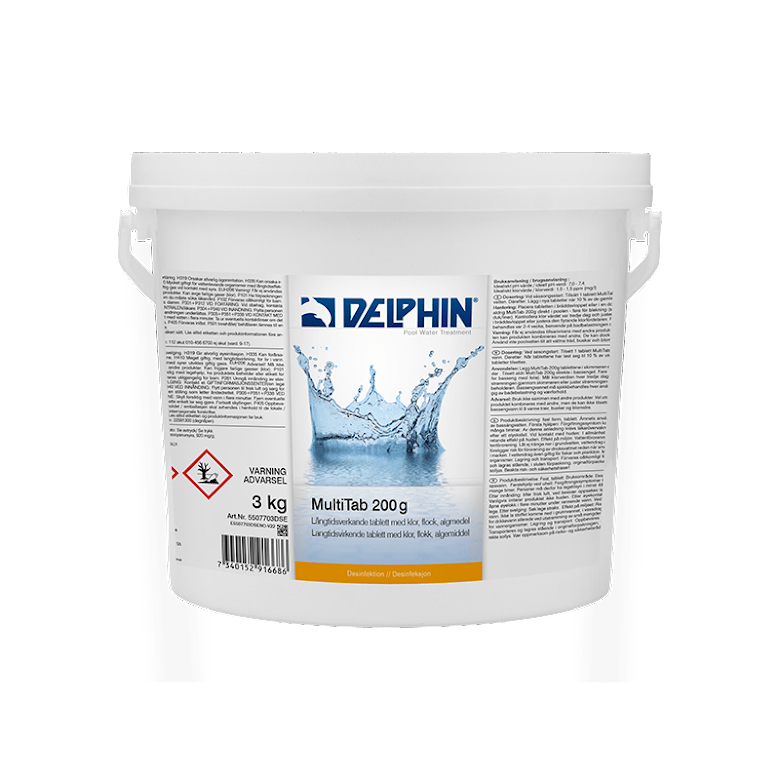 DELPHIN MultiTab 200g, 3kg
