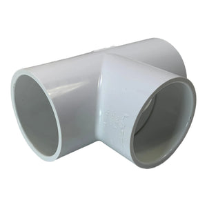 PVC T-rør 3" hun CS