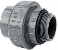 PVC Union 50mm-2" udv o-ring