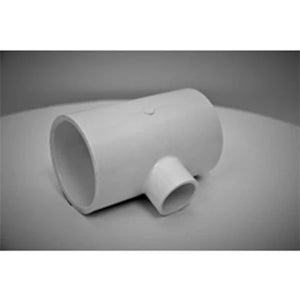PVC T-rør 2 1/2"/ 2 1/2"/ 1" hun CS
