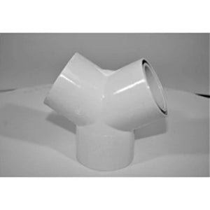 PVC T-rør 2"/ 1 1/2" / 1 1/2" hun CS