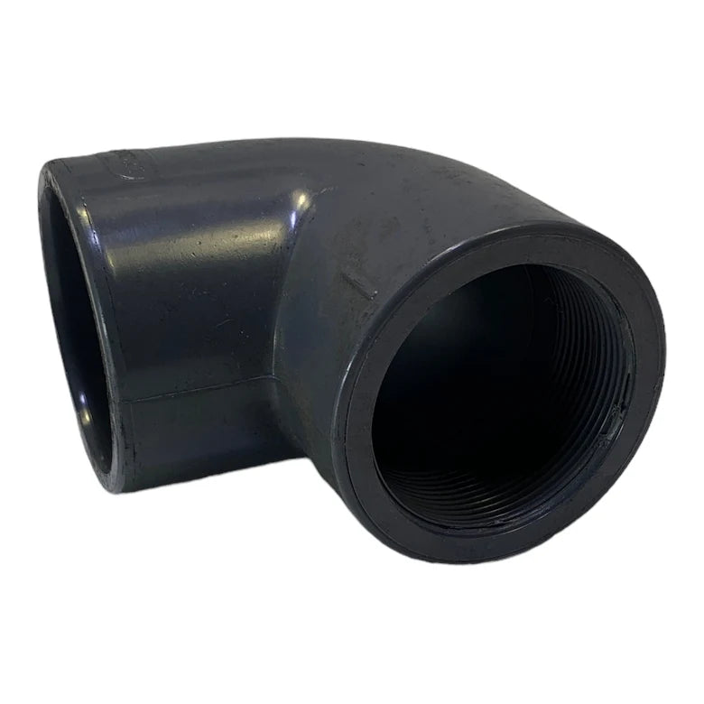 PVC Vinkel 90gr 63mm-2"