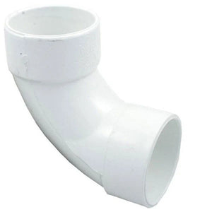 PVC vinkel 90 gr 1,5" lang