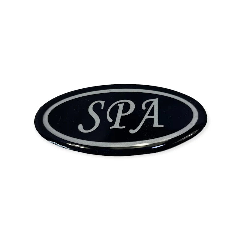SPA logo til nakkepude