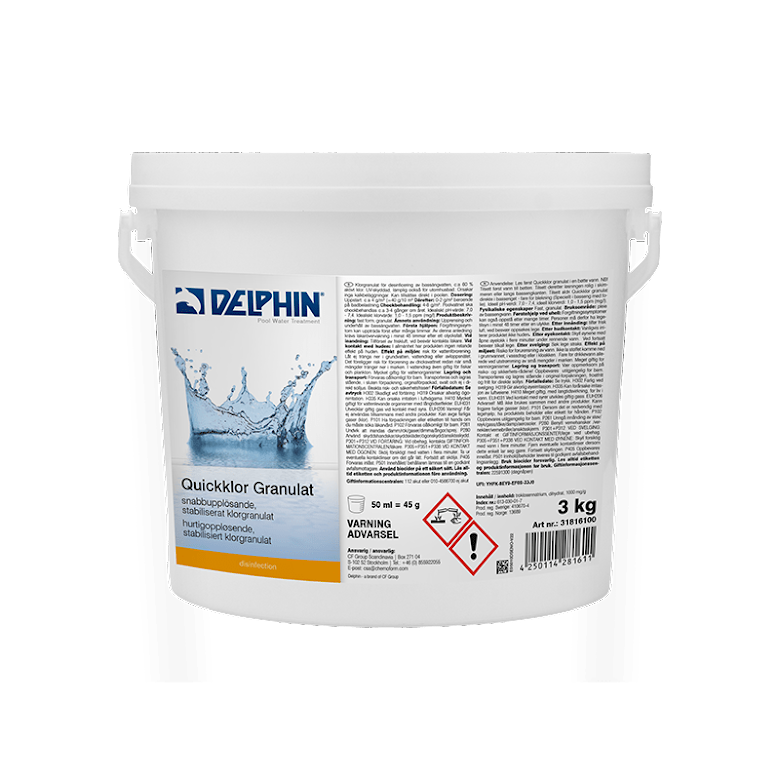DELPHIN Quickklor Granulat 3 kg
