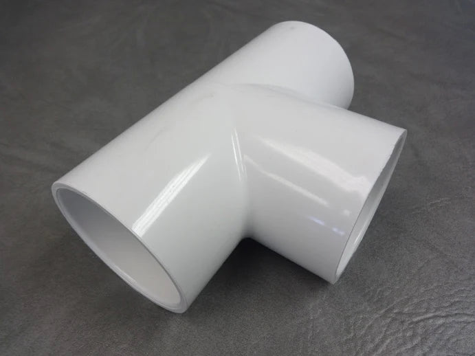 PVC T-rør 2 1/2" hun CS