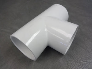 PVC T-rør 2 1/2" hun CS