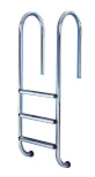 Stige 4-trin INOX 316 smal