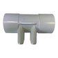 PVC Fordeler 2"/2" hun/hun samt 4x3/4" han CS